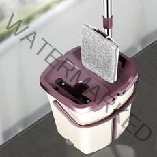 사각탈수 물걸레 청소기 세트 통돌이 밀대 회전 360도 회전식, 상세페이지 참조