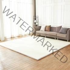 바니하우스 항균 폴더매트, 크림 + 그레이