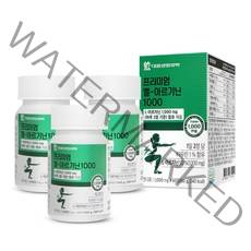 대웅생명과학 프리미엄 엘 아르기닌 1000, 60정, 3개