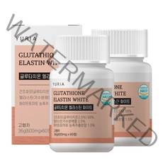 글루타치온 엘라스틴 화이트 600mg x 60정, 2개