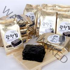 늘품애 황금빛 광천도시락김 4g X 60봉, 60팩