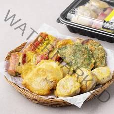 남도애꽃 고소한 수제 모듬전 동그랑땡전 + 동태전 + 깻잎전 + 꼬치전 세트 500g, 1세트