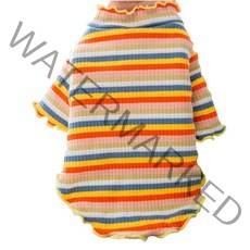 고양이 뽀글이 기모 니트, 오렌지