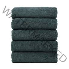 클라우망 아델라 고급 호텔수건 170g 40수 코마사, 5개, 딥그린