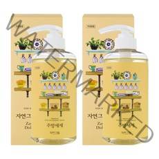 자연그램 아기 젖병 세제 고농축 1종 주방 세제 본품 500ml, 2개