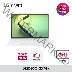 LG NEW 그램 12세대 노트북 16ZD90Q-GX76K, 16ZD90Q-GX76K(SSD추가), Free DOS, 16GB, 512GB, 코어i7, 화이트