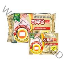 뉴 하루온 핫팩 붙이는 손난로 군용 대용량 핫팩 10매입 1개, 3개 (30매입)