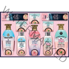 1세트 LG 생활겅간 오가니스트 히말라야 핑크솔 41호 추석 명절 선물 세트 쇼핑백 포함 삼푸 바디워시 치약, 23개