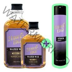 24시간 엣지 워터왁스 슈퍼하드 300ml + 160ml+ 스프레이, FREE