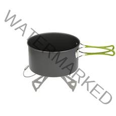 솔로스토브 묠니르화로대 우드스토브 불멍화로대Lixada-야외 휴대용 미니 스토브 랙 티타늄/스테인레스 스