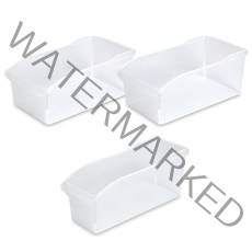 리빙선데이 하프수납 냉장고 트레이 소 + 대 2p