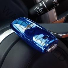 제네시스 더뉴 G70 키케이스 키홀더 스킨 용품, 신형타입 (레드)