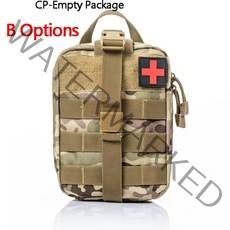군사 EDC 키트 전술 응급 처치 가방 생존 비상 사냥 캠핑 의료 파우치 야외, 07 B-CP