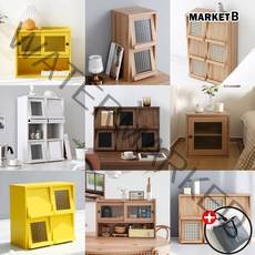 마켓비 미니 주방수납장 홈카페 수납장 틈새장 + 브랜디홈가방 / 이케아 부엌 원목 홈카페장 틈새 식탁위 그릇 수납장 커피장 보조 슬라이딩 엔틱 상부장, 03.FILMON 미니수납장6문가로 화이프파인베니어