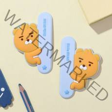카카오프렌즈 리틀라이언 차량 도어가드 4개, 라이언