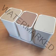 이케아 3단 가정용 재활용 분리수거함 쓰레기통