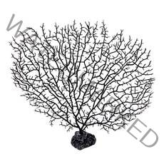 인조 블랙시판 (대) 바다산호초 어항장식 후면배경