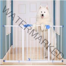 춘자상회 강아지 반자동 안전문 확장패널