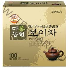 다농원 보이차, 0.6g, 100개입