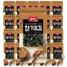 양반 참기름김 식탁김(10매), 5g, 45개