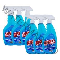 윈덱스 유리 세정제 본품, 660ml, 6개