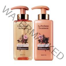 TS 라퍼퓸 샴푸 크러쉬시트러스 400ml + 트리트먼트 400ml, 1세트