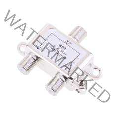 2Way스플리터 신호 CATV 분배기 TV 안테나 동축 HDTV, 55mm * 45mm * 15mm, 아연 합금, 1 조각