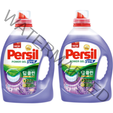 퍼실 딥클린 플러스 라벤더젤 액상세제 일반용 본품, 3L, 2개