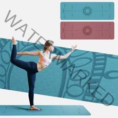 l[다움]홈트매트 필라테스 여자 요가매트 얇은 홈트레이닝 헬스장 남자 운동매트［l0I］, 애쉬그레이