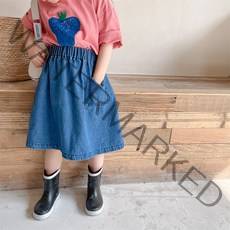 하랑이네 또또샵 여아 청치마 키즈 유아동 데님 스커트