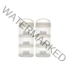 모윰 3단 분유케이스, 클라우드 화이트, 2개