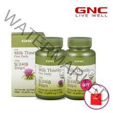 지엔씨 [지엔씨][GNC](무료배송/특별할인)밀크씨슬 원 데일리 (60정) x 2병