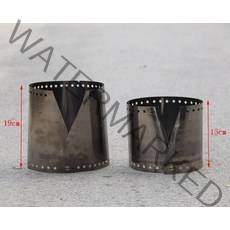 솔로스토브 묠니르화로대 우드스토브 불멍화로대티타늄 소재 접이식 가스 스토브 윈드 쉴드 스크린 15/19cm