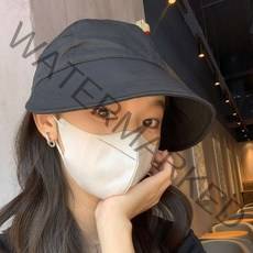 코욜하우키 여성 버킷햇 보넷 캡모자 무지 볼캡 여자 골프 등산 벙거지 모자