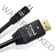 Micro hdmi to hdmi 디클클릭북 D15s N4100 모니터 티비 확장 연결케이블, 2m