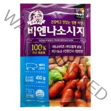 [메가마트]목우촌 주부 9단 비엔나소시지 450g, 1개