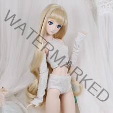 구체관절인형 옷 홀터넥 탑 팬티 3종 세트 60cm SD 도리스돌, 1. 그레이 (옷만,인형없음)
