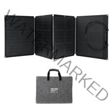 에코플로우 파워뱅크 캠핑용 휴대용 배터리 차박 낚시 대용량 고속충전 델타1300 리버맥스 리버프로 태양광, 5) 태양광패널 1개