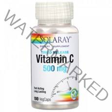 솔라레이 비타민C 500mg 식물성 100캡슐, 100개, 1개
