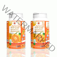 (홀리몰리)제주감귤 멀티비타C 500mg x 2세트