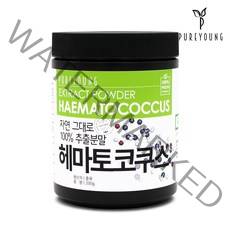 퓨어영 헤마토코쿠스 추출분말 가루 200g, 1통