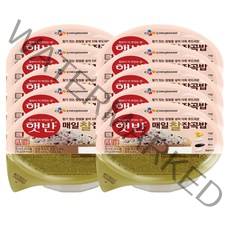 햇반 매일 찰잡곡밥, 210g, 10개