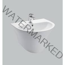 이누스 INUS IL673E 반다리 라운드 세면대 대형 세면기(일체형)