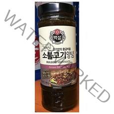 대용량 식품 식자재 소불고기양념(백설 500g) SIK, 상세페이지 참조