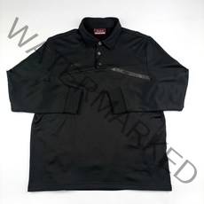 카파 카라넥티셔츠 기모 스판 운동복 XXL 남자 블랙