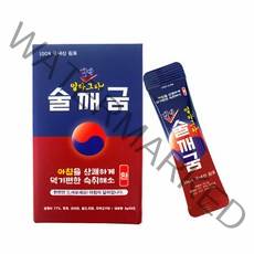 숙취해소제 피로회복 술깨굼 간편 스틱형 건강환 3g 6포, 1박스