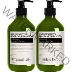 나드 센시티브 두피 케어 샴푸, 500ml, 2개