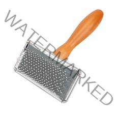 코멧 펫 100% 고무헤드 반려동물 슬리커 브러쉬