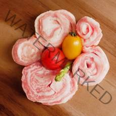 이베리코 베요타 흑돼지 목살 갈비살 황제살 항정살 눈꽃살 구이용 스페인산 돼지고기 스테이크 캠핑 고기 세트, 05. 이베리코 베요타 눈꽃살 400g