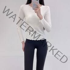 로라벨 브리 필라테스복 여성 요가복 상의 커버업